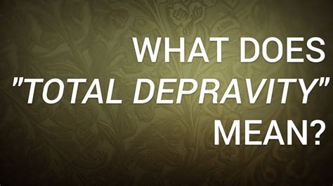 total depravity in tagalog|Total Depravity (Tagalog) .